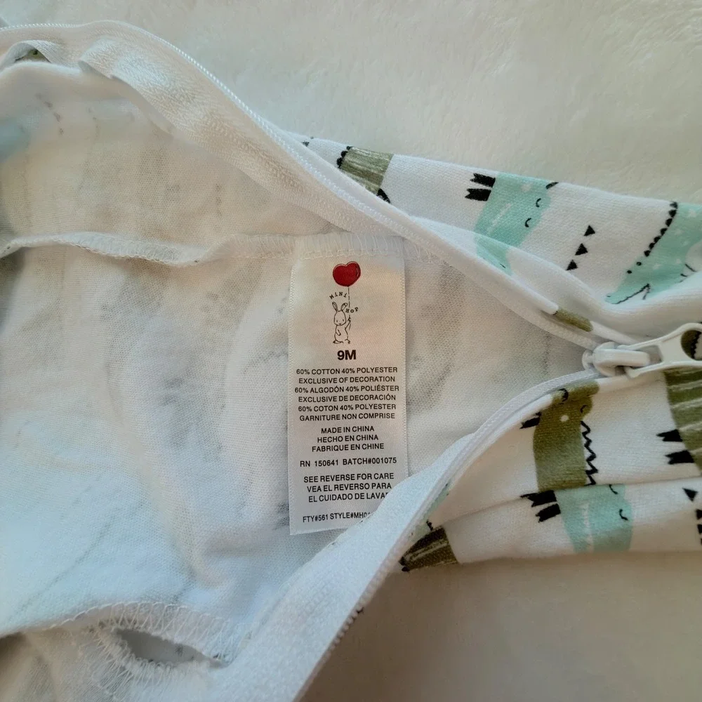 Carter's Baby Essentials Clothing Lot Boy 9M Blue Green Good Alligator Sport